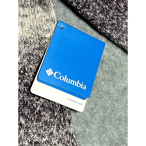 Columbia Sportswear Company Cowel neck cable knit sweater, size medium purple - Picture 3 of 9